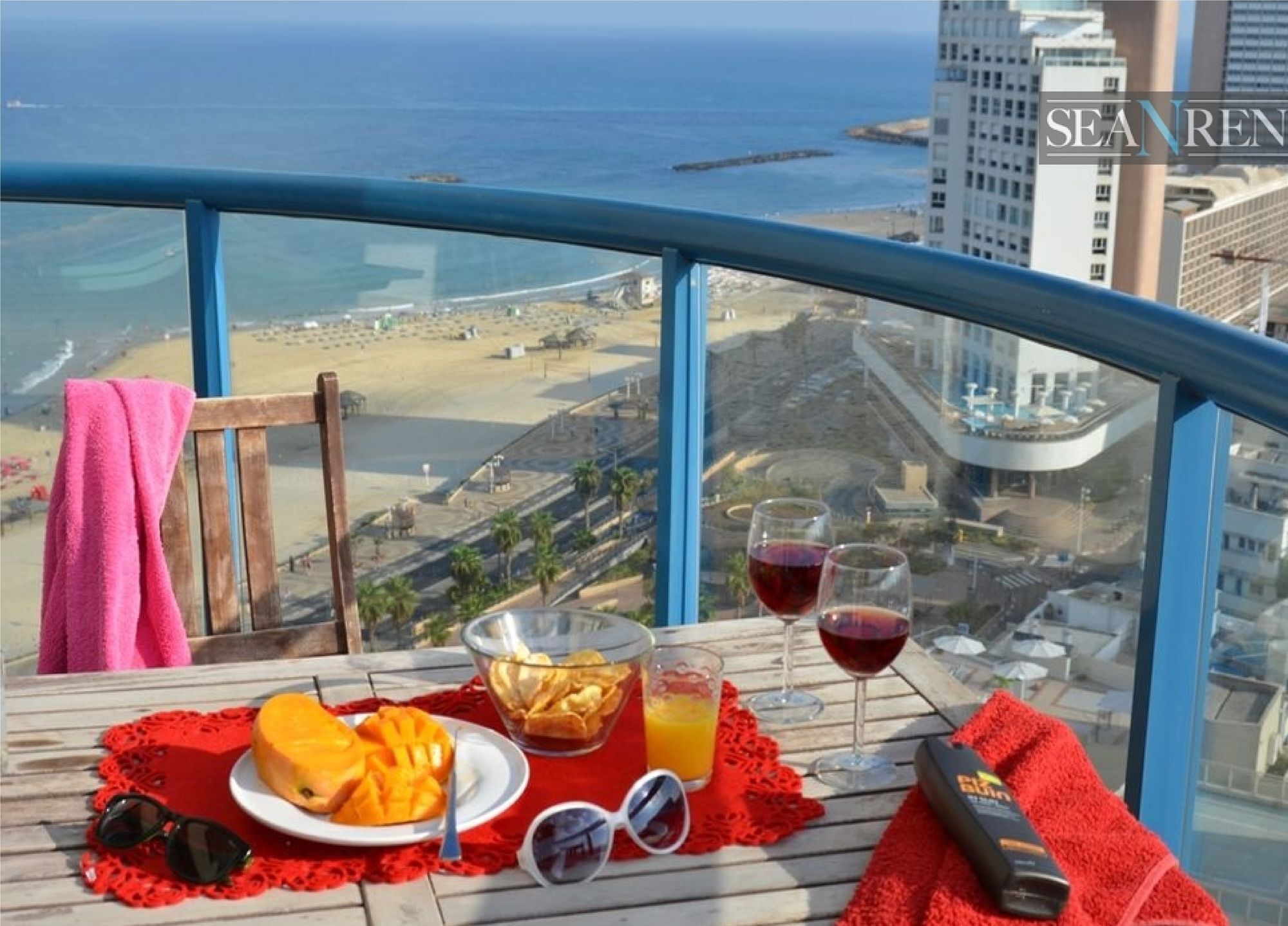 Excellent Beachfront Apt W/ Pool Access By Sea N' Rent Tel Aviv Esterno foto